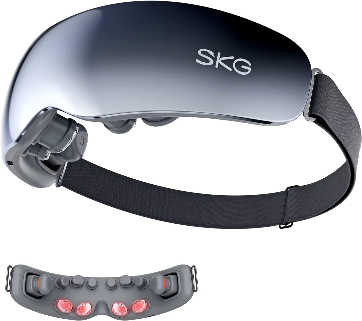 Eye Massager with Heat, Vibration, Bluetooth, Smart Heated for Eyes, Improve Sleep Relaxation