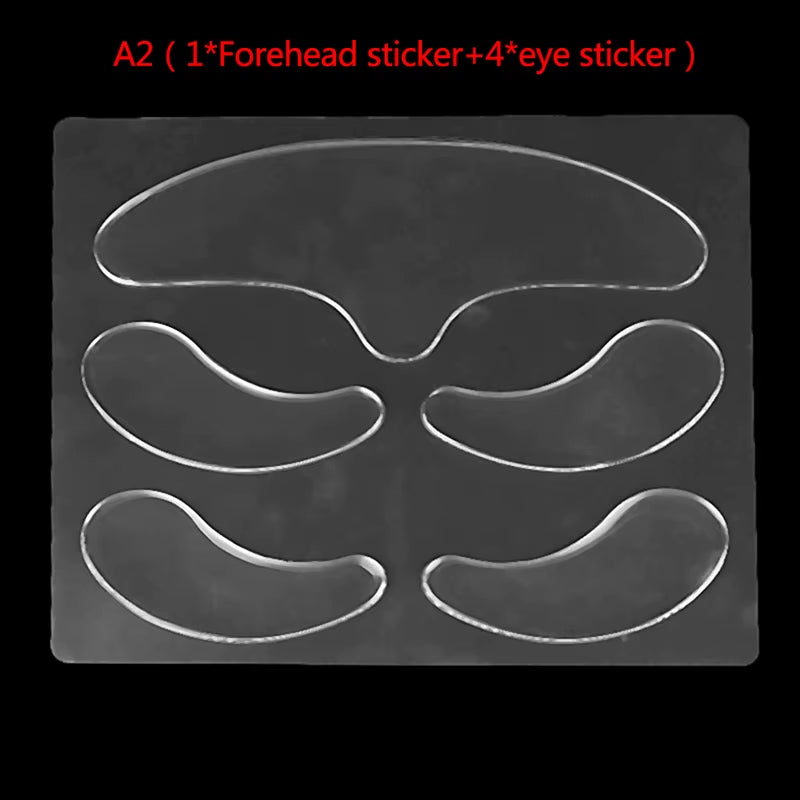 Facial Patch Anti-Wrinkle Strong Fit Reusable Wrinkle-Removing Anti-Aging Crescent-Shaped Anti-Wrinkle Silicone Skin Care Pad