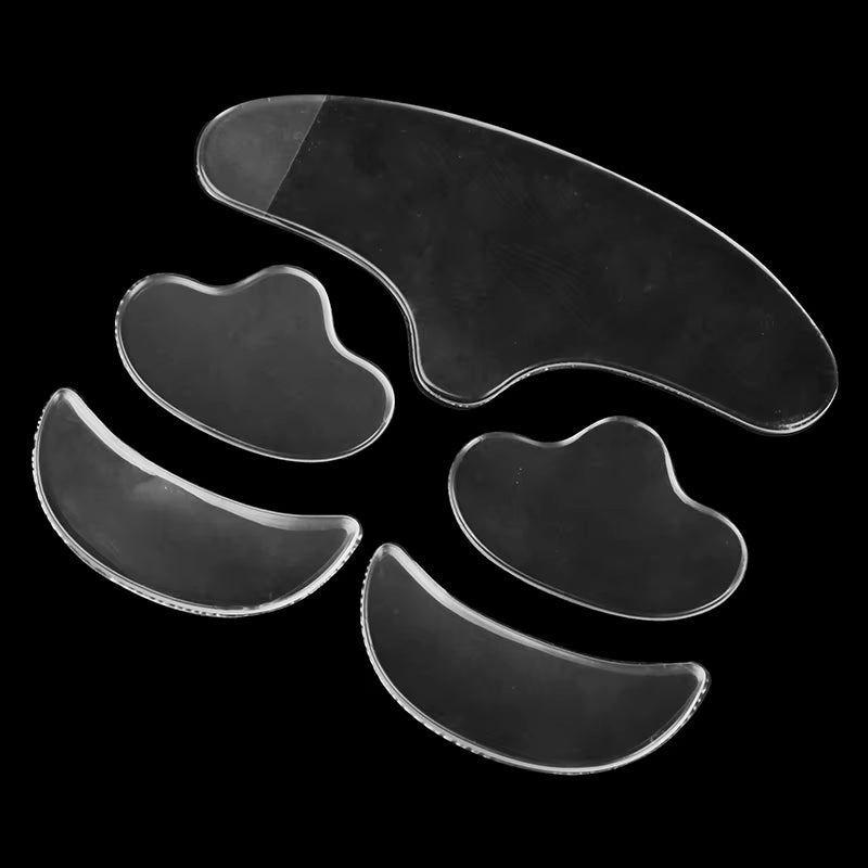 Facial Patch Anti-Wrinkle Strong Fit Reusable Wrinkle-Removing Anti-Aging Crescent-Shaped Anti-Wrinkle Silicone Skin Care Pad