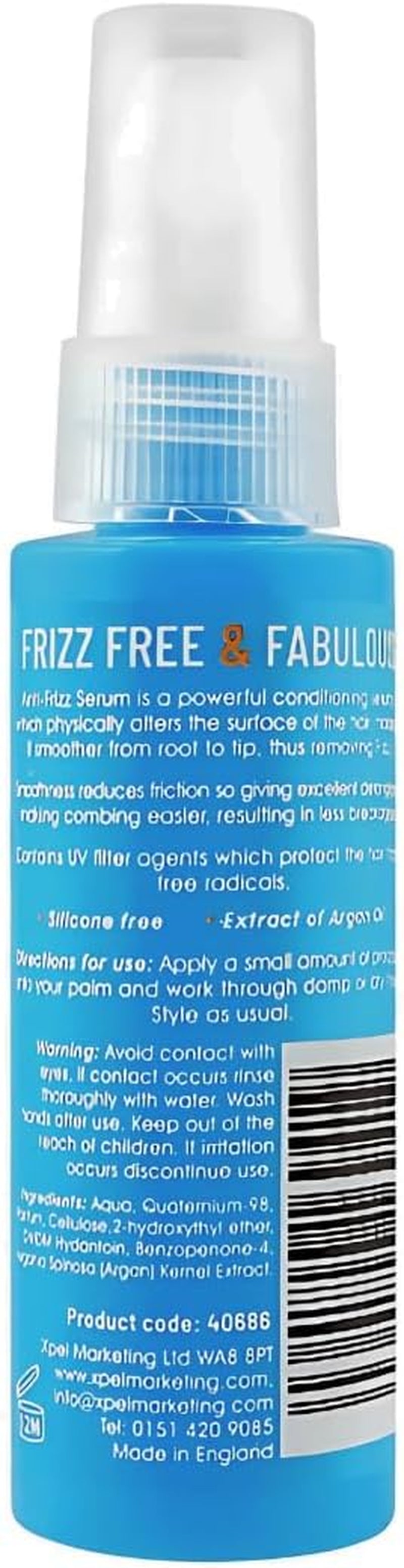 Frizz Free & Fabulous Anti-Frizz Serum 60Ml