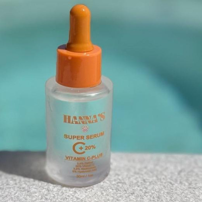 Super Serum C plus - 20% Vitamin C & Hyaluronic Acid for Perfect Skin Hydration - 30Ml